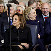 Reakcije Hillary Clinton i Kamale Harris postale su viralne nakon Trumpovog obećanja za Meksički zaljev
