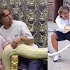 Pojavio se snimak: Luka Modrić u naručju držao pitona pa odmjerio snage u povlačenju konopa s tigrom