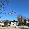 Sarajevo: Održan trening hitnog slijetanja helikoptera FUP-a na poligon Policijske akademije FMUP-a