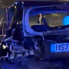 Sarajevo: Težak udes u naselju Otoka, dijelovi automobila rasuti svuda po cesti