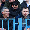 Kenan Kamenjaš i Emir Sulejmanović gledaju derbi na Grbavici, Džekin sin bodri Željezničar