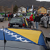 Goraždani priredili defile kroz grad: Vozači uz zastave i sirene čestitali Dan nezavisnosti BIH