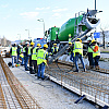 Počelo betoniranje podloge za tramvajsku prugu od Ilidže do Hrasnice