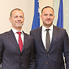 Aleksander Čeferin stigao u Sarajevo, predsjednika UEFA-e dočekao Vico Zeljković