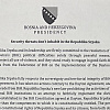 Skandalozan "non paper" Željke Cvijanović: Laži o zastavama Hamasa i Hezbolaha i napadima na Srbe u Sarajevu