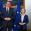 Vučić na večeri u Briselu uvjeravao von der Leyan: Nismo koristili zvučni top, dođite i provjerite