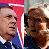 Dodik se sada uporedio s Le Pen, no za razliku od njega ona ne izbjegava državne institucije