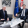 Čović se sastao i s Plenkovićem: Nužno je smiriti tenzije i ostvariti konsenzus o izbornoj reformi