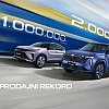 Geely Starray dostigao 2 miliona prodatih vozila, Coolray 1 milion