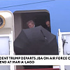 Na mrežama su uvjereni da Trump ne zna zatvoriti kišobran: Komični snimak prikazuje njegovu novu "borbu"