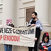 Zagreb: Privedeno 17 demonstranata koji su tražili prekid odnosa Hrvatske s Izraelom