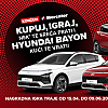 Konzum i Mercator kupcima poklanjaju tri automobila Hyundai Bayon