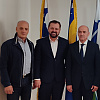 Bivši rektor UNSA-e Rifat Škrijelj i bivši dekan Filozofskog fakulteta Kenan Šljivo pristupili NES-u