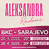 Zbog dana žalosti povodom smrti pape Franje odgođen koncert Aleksandre Radović u Sarajevu