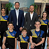 Ambasador Đokić posjetio taekwondo kadete BiH, predsjednik Šarić mu uručio priznanje