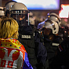 Policija u Nišu indirektno zaprijetila studentima da će biti uhapšeni zbog protesta u blizini Vučićevog skupa