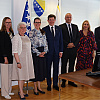 Predsjednik Parlamenta i ambasadorica Švedske posjetili VSTV BiH