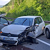 Dva automobila se sudarila u Donjem Vakufu, na jednom od vozila pričinjena značajna šteta