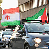 U Sarajevu organizovan skup podrške za Iran i Palestinu: Automobili okićeni zastavama prošli gradom