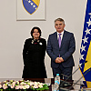 Komšić se sastao s Rosemary DiCarlo: Pomirenja nema bez istine