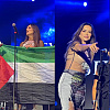 Severina na nastupu iz publike uzela i raširila zastavu Palestine: "Postoji i ova prekrasna zastava"