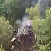 Objavljeni prvi snimci s lokacije pada ruskog aviona duboko u šumi, svi putnici i posada poginuli