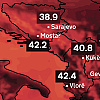 Sarajevo ima novi julski rekord s temperaturom od 38,9 stepeni, već sutra stiže nevrijeme širom BiH