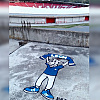 Lechovi navijači naslikali mural ispred stadiona Crvene zvezde, uslijedila brza reakcija Delija