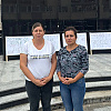 Bihać: Žena koja je žrtva nasilja u porodici započela svakodnevni protest ispred institucija