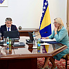 Komšić i Bećirović odbili uvrstiti u dnevni red inicijativu da se Trump nominuje za Nobelovu nagradu
