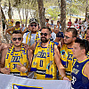 Užarena atmosfera među navijačima BiH, Limassolom "grmi": Igraj Bosno, igraj i pobjedi