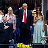 Brojni poznati s tribina prate meč Sinnera i Alcaraza: Uz Trumpa tu su i Pep Guardiola, Pink i Irina Shayk