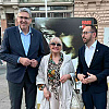 Avdić i Tomašević u Zagrebu na izložbi "Sarajevska pop-rock scena 1961-1991"