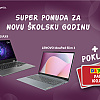 Back to School sada u turbo ritmu uz Lenovo laptope i poklon