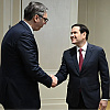 Vučić se sastao s Rubijem: Istaknuo da je vođen važan razgovor o jačanju političkog dijaloga Srbije i SAD-a