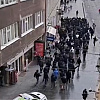 Željine pjesme odjekuju gradom uoči derbija, manja grupa Manijaka prošetala centrom