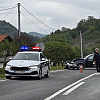 Saobraćajna nesreća na magistralnom putu kod Žepča, povrijeđen motociklista