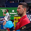 Novak Đoković tokom meča s Marinom Čilićem obukao posebnu rukavicu