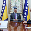 Bećirović razgovarao s ambasadorom Austrije u BiH Georgom Diwaldom: Odnosi dobri i izrazito prijateljski