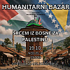 U nedjelju se ispred Baščaršijske džamije u Sarajevu održava humanitarni bazar za Palestinu