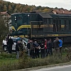 Sudarili se voz i automobil kod Srebrenika, policija utvrđuje broj povrijeđenih osoba