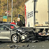 Težak udes kod Vogošće: Sudar dva vozila izazvao velike gužve na autoputu
