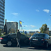 Sarajevo: Sudar vozila pri ulasku u kružni tok na Pofalićima, stvorene gužve