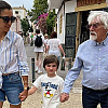 Bernie Ecclestone proslavio 95. rođendan zajedno sa suprugom Fabianom (49) i sinom Aceom (5)