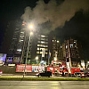 U evakuaciji štićenika i gašenju vatre u Domu penzionera u Tuzli učestvuju ekipe iz šest gradova