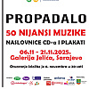Izložba "50 nijansi muzike" Ivice Propadala u Centru kulture i mladih Općine Centar