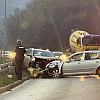 Teška saobraćajna nesreća na ulazu u Sarajevo iz pravca Pala: Direktan sudar dva automobila, policija na terenu