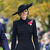 Elegancija u crnom: Kate Middleton od glave do pete u jednoj boji uz poseban detalj na reveru