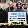 Radnici Krivaje ispred Vlade FBiH: Traže plaće i odlazak u penziju; ukazali i na sumnjive radnje