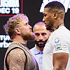 Jake Paul i Anthony Joshua se suočili povodom meča, razlika u konstituciji je ogromna